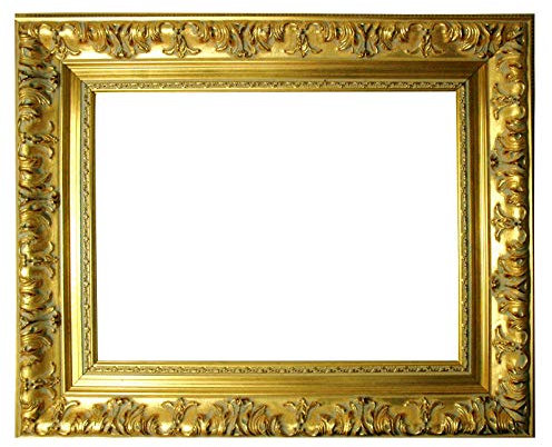 Barockrahmen Gold fein verziert 979 ORO, 40x50 cm Leerrahmen