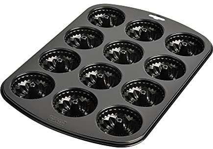 Original Kaiser Inspiration Bundt Cake Muffin Teglia per 12 muffin, teglia per muffin 38 x 27 cm, antiaderente, dimensioni standard, teglie per cupcake, tempi di cottura brevi