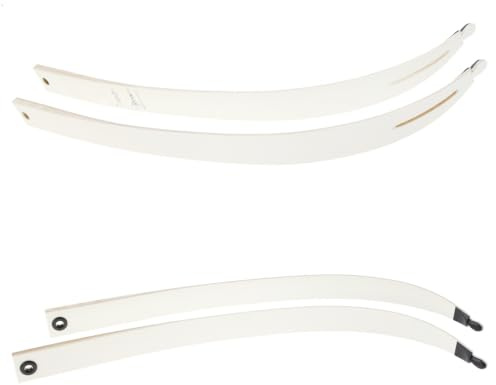 Wurfarme Drake Essential, White, 16–38 lbs für Anfängerbogen, Recurvebogen