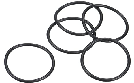 PATIKIL O Joint Torique Nitrile Caoutchouc 33mm OD 29mm ID 2mm Largeur, 25 Pcs Métrique Scellage Joint pour Robinet Plomberie Automobile Réparation, Noire