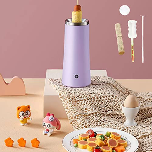 Sausage Roll Maker, Automatic Eggs Roll Machine, Boiler Omelette Cup Roll Machine, Egg Cup Mini Egg Cooker Breakfast Machine, Durable Stainless Steel/Nonstick Egg Roll Maker for Kids & Adult