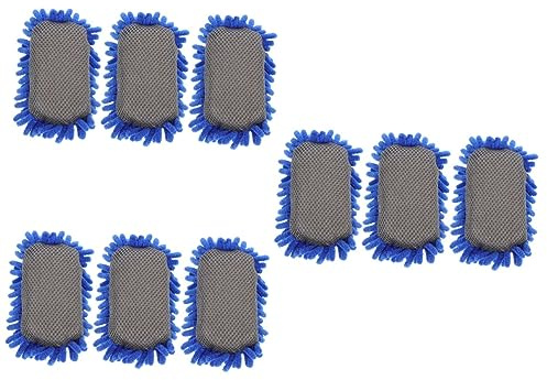 STOBOK 9pcs Washable Whiteboard Erasers Soft Cleaning Sponge for School Boards Lightweight Board Wipers for Home Office and Classroom Use Easy to Store and