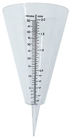 VANZACK Pluviomètre De Cour Pluviomètre avec Pieu Pluviomètre Transparent Tube De Pluviomètre Pluviomètre en Plastique Pluviomètre De Jardin Pluviomètre Cascade Pluviomètre Tasse À