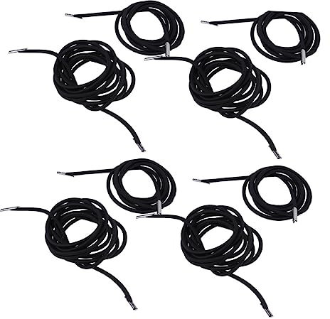 Garneck 8stücke Seil Für Chaiselongue Gummiseil Elastisches Seil Stretchseil Seilzubehör Gummischnur Chaiselongueschnur Schwarz Kaffee Kompakt Robust Sitzkomfort Entspannung