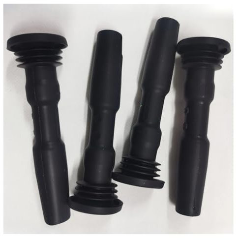 Bobina Encendido Bobinas De Encendido 4 Uds. Conector Bujía Goma Bobina Encendido 04E905199A 04E905199H G para Caddy CC para Golf para Jetta para Passat para Polo para Tiguan para A3 Q3