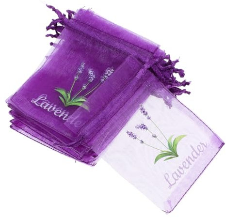 Ciieeo 50stücke Netzbeutel Für Lavendel Kleine Beutel Zum Aufbewahren Mit Kordelzug Für Getrocknete Blumen Und Gewürze Atmungsaktives Gewebe Vielseitig Verwendbar