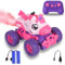 BORSTOYPRO Voiture télécommandée Licorne pour Enfant, Voitures Télécommandé Licorne Monster Truck pour Fille, RC Monstertruck Car avec lumière LED, Cadeau pour Garçon Enfant