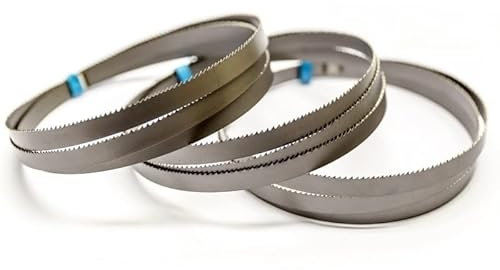 SYBNIKOLF Bandsaw Blade, 3pcs 1735 13 0.9mm 10/14T TPI M42 Bi Metal Bandsaw Blades 1735 Band Saw Blade Bimetal For Cutting Metal