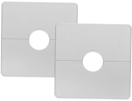 PRETYZOOM Placa De Tapa De Agujero De Pared Tapón De Cocina Cubierta De Tubería Autoadhesiva Para Alcantarillado Bañera Anillo Elegante