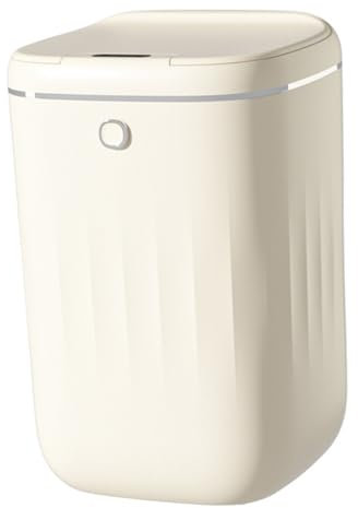 Tixiyu Poubelle à Capteur Intelligent, Poubelle Automatique, Grande capacité de 20 L, avec Couvercle à Ouverture Automatique, pour la Maison, la Cuisine, la Salle de Bain, Le Salon