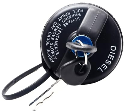 Luotahric Bouchon réservoir verrouillable avec 2 clés Serrure de Bouchon Réservoir pour DUCATO Bus Plateforme/Châssis Fourgon 71802900