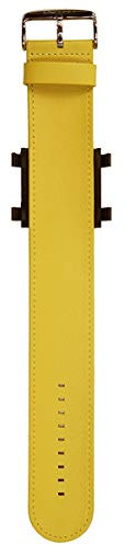 Stamps Uhrenarmband - Classic Leather Yellow Pantone 101 - inkl. Adapter (ohne Uhr)
