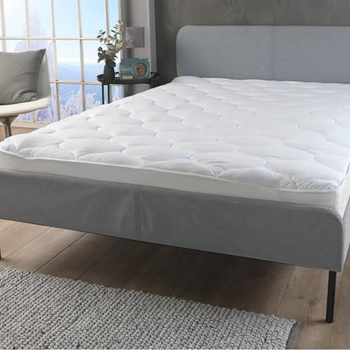 Kuscheli® 4-Jahreszeiten Bettdecke 135x200 Ganzjahres-Steppbett-Set mit Druckknöpfen für Sommer und Winter. Allergiker geeignet (2-teilig), Größe:135 x 200 cm