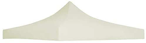 Ksodgun Techo de Carpa para Celebraciones Toldo de Repuesto al Aire Techo Carpa Techo de Reemplazo 3x3 m Crema