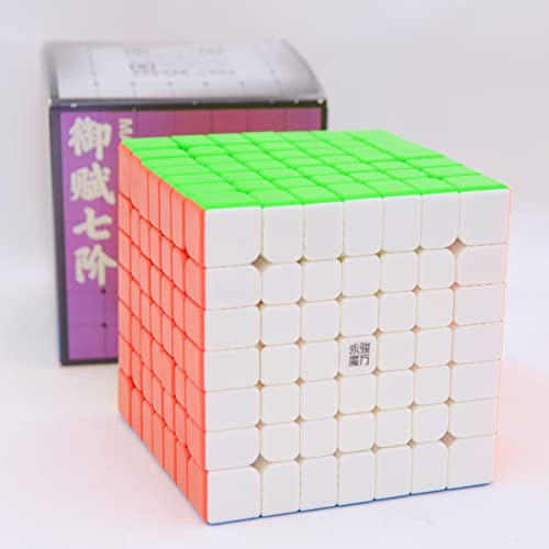 Bukefuno Yongjun Yufu V2 M 7X7 Magnetisches Speed Puzzle Stickerless Cube YJ Yufu 2M 7X7X7 Magic Cube Magnetic
