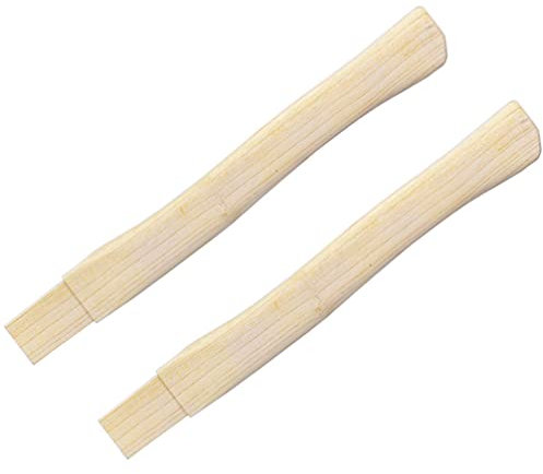 TEHAUX 2 Stücke Holz Griff Ersatz Für Camping Garten Werkzeuge Keine Grate Sicher Griff