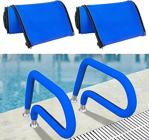 Pool-Handlaufabdeckung, Poolgeländerabdeckung, rutschfeste Schwimmbad-Handgeländerhülse, weiche und elastische Pool-Handlaufabdeckung, 1,2 m