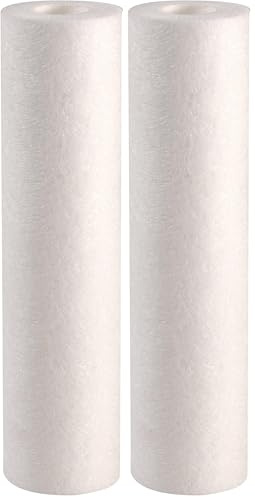 COMAP Cartouche de filtration des sédiments et micropolluants 20 microns, 9''3/4 - S900502, Blanc (Lot de 2)