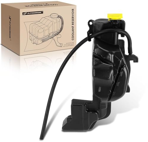 A-Premium Engine Coolant Overflow Recovery Expansion Tank with Cap & Tubing Compatible with Ram & Dodge - 1500/3500 2011-2018, 2500 2011-2019, 1500 Classic 2019-2024, 1500 Classic 2020-2024, Ram 1500