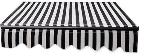 Einziehbare Markise For Die Terrasse Im Freien (nur Stoff), Ersatzteile For Markisen, Ersatz-Abdeckung For Die Obere Überdachung Aus Segeltuch For Terrassenfenster, Türen Und Autoseiten(16.4x11.5ft)