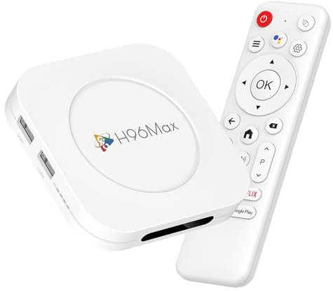 Xilibod H96Max M1 Plus Android 14.0 TV Box 2GB RAM 16GB ROM Mali-450 RK3528 Quad Core ARM Cortex A53 Support 2.4G/5G WiFi BT5.4 Smart TV Box - Model No.: H96Max M1Plus 2GB 16GB