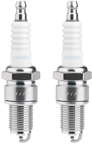 2 Piezas Bujía NGK BPR6ES 7822, Bujía de Coche Compatible con F6RTC Bosch WR6DC WR7DC Denso W20EPR-U Champion RN9YC RN10YC recambio OEM para Coches Motos