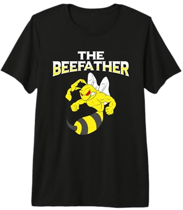 Umorismo Apicoltura Il Beefather Divertente Regalo per Un Apicoltore Maglietta Premium