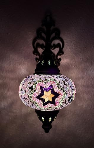 Samarkand - Lights Wandleuchte Mosaiklampe Mosaik Wand Lampe Orientalische Lampe Wandlampe L