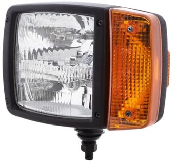 HELLA 1SA 996 120-031 Hauptscheinwerfer - 12V - Anbau - Lichtscheibenfarbe: gelb - Stecker: AMP - vorne links