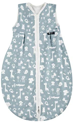 Alvi Mäxchen light Sommer Schlafsack Animals puderblau