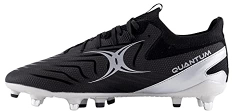Gilbert Quantum Pace Pro 6S Rugby Boot Black 11