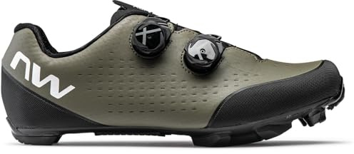 Northwave Rebel 3 MTB Herren Schuhe, Fahrradschue grün 45.5