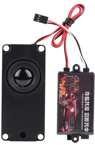 Ejoyous RC Auto Motor Sound Simulator, Soundgenerator Auto RC Car Engine Sound Simulierter mit 1 Lautsprecher für 1/10 Fahrzeugmodelle