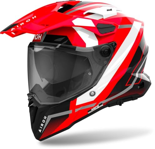 AIROH COMMANDER 2 MAVICK RED GLOSS L