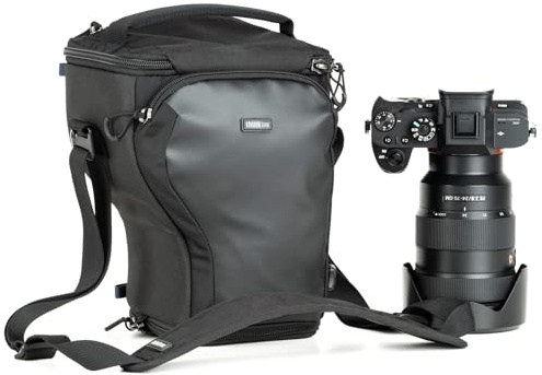 Think Tank - Digital Holster 20 V3.0 - Camera Crossbody Bag - Confirmed for Nikon Z8, Canon R5, Sony A1 with 24-70mm f/2.8 - Black