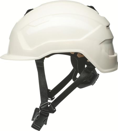 uvex pronamic S-KR Schutzhelm - EN 397 Arbeitshelm - Leicht, ergonomisch, sportliches Design - verstellbar - Weiß - 51-56 cm