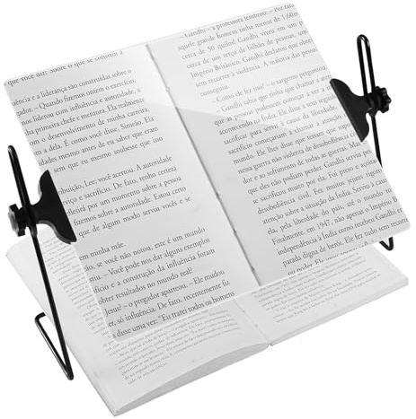 SAND LINK 3X Desktop Reading Magnifier - Full Page Magnifying Glass,Low Vision & Seniors, for Reading Books,Small Print,Magazines,Documents.