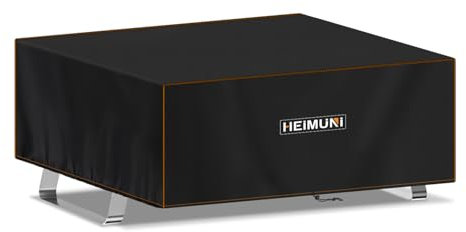 HEIMUNI Housses pour Barbecue, Bâche Plancha Extérieur Housse de Protection Plancha Exterieur Impermeable, Housse pour Plancha Exterieur Bache Barbecue avec Cordon de Serrage (60x45x25cm)
