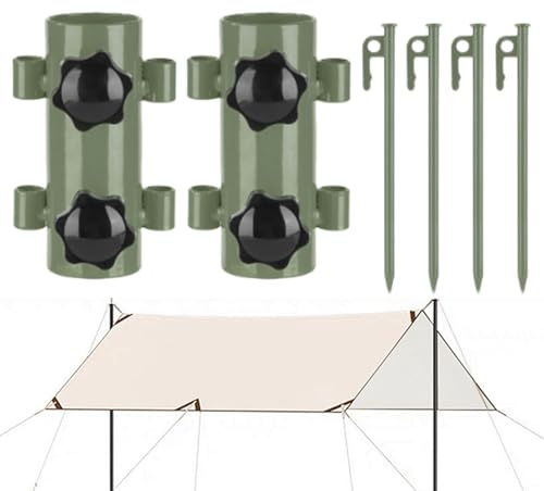 Camping Tältstångshållare Portabel Installation