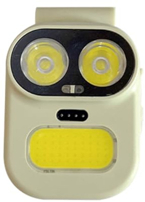 ERRORY Lampe frontale LED lumineuse avec détecteurs de mouvement, veilleuse portable, lampe de travail puissante pour l'extérieur, la randonnée, le camping, les détecteurs de mouvement