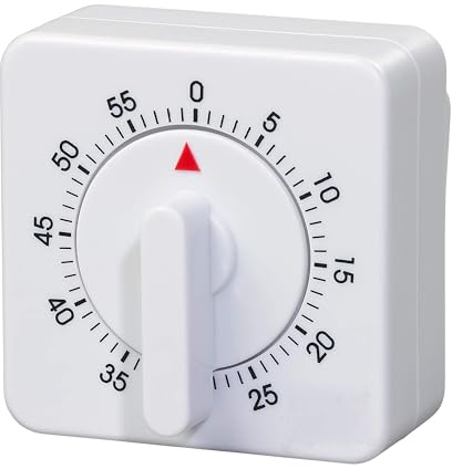 Eieruhr Mechanisch,Küchentimer,Kurzzeitwecker Küche,Egg Timer,60 Minuten Kurzzeitmesser,Küchenhelfer Und Kochzubehör,Mechanisch Tragbare Timer,Countdown,für Haushalt Küche Kochen Backen Sport Büro