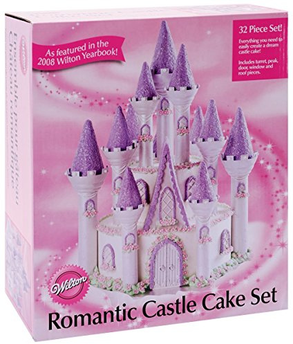Wilton W301-910 Romantic Castle - Juego de Pasteles