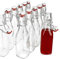 Glasflasche Bügelverschlussflasche 0,25 Liter 12er Set von Bormioli Serie Swing