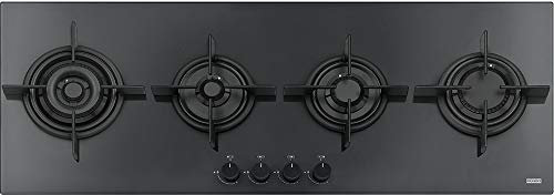 Franke Crystal FHCR 1204 3G TC HE BK C Incasso Piano cottura a gas Nero