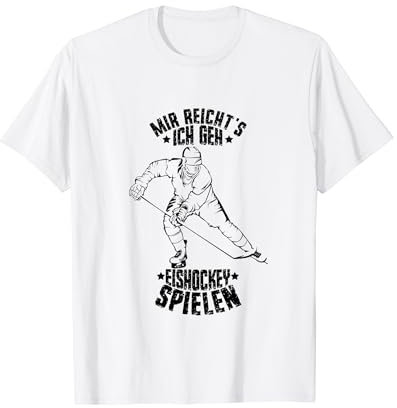 Mir reichts ich geh Eishockey spielen Jungen Kinder Geschenk T-Shirt