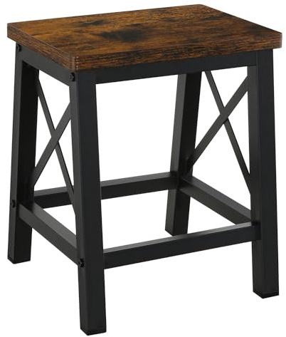 YINMIT Step Stools for Adults and Kids, Wooden Small Step Stool with Non-Slip Feet, Rectangular Stepping Stool for High Bed, Using for Bedroom, Kitchen and Living Room, Hold Up to 500 lbs