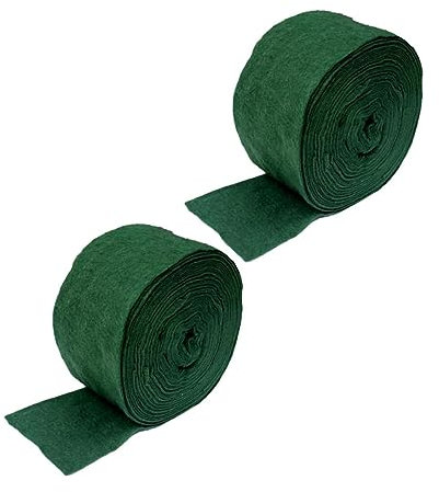 BESPORTBLE 2stücke Baumstamm Schutzvlies Grün Atmungsaktives Vlies Aus Wetterfest Und Wärmeisolierend Wiederverwendbar Für Winterschutz Und Frostschutz Bei Pflanzen Und Bäumen