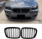 Gangying E84 Kühlergrille für BMW X1 E84 sDrive 16d 16i 18i 18d 20d 20i 28i xDrive 35i 25d 23d 28i 25i Doppelsteg Sport Kühlergrill 2009-2014