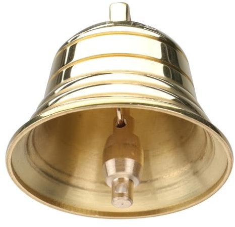 Cabilock 1 Stück Messingglocke Weihnachtsbaumglocken Anhänger Glockenspiel Baumglocke Kuhglocke Dekorative Kugel Dienerglocke Glocken Zum Basteln Schlüsselanhänger Anhänger
