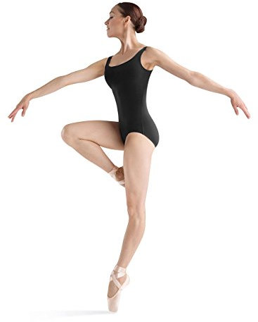 Bloch Dance Damen Faire Microlux Tank Trikot, Schwarz, Größe S